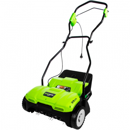Аэратор электрический Greenworks (1100Вт; 32см)