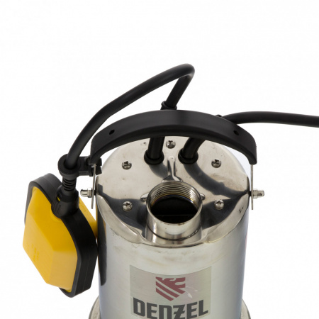 Дренажный насос DP600X, 600 Вт, подъем 7.5 м, 8500 л/ч Denzel
