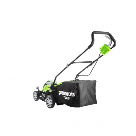 Газонокосилка аккумуляторная Greenworks G40LM35 АКБ G-MAX 40V (АКБ40V 2АЧ;ЗУ)