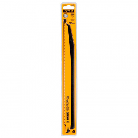 Набор полотен для сабельной пилы S1411DF DeWalt 5шт (DT2350)