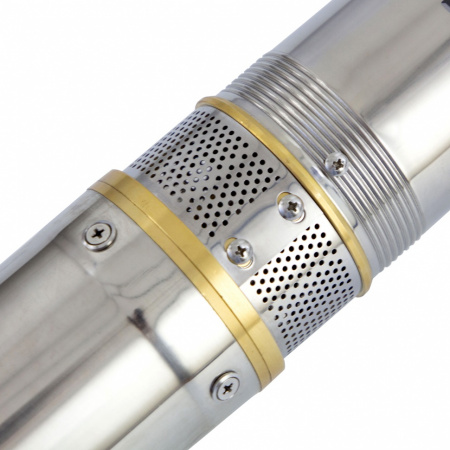 Скважинный насос DWC-4-80, центробежный, диаметр 4", 1500 Вт, 5700 л/ч, напор 80 м Denzel
