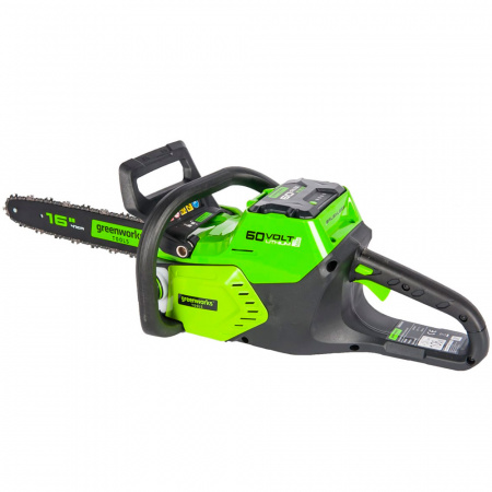 Пила цепная аккумуляторная Greenworks 60В  б/щ (с аккумулятором 4 Ач и з/у)