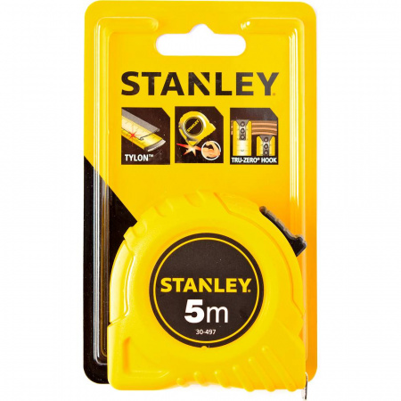 Рулетка Stanley 5м х 19мм 0-30-497