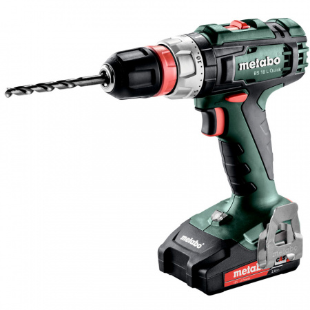 Шуруповерт аккумуляторный Metabo BS 18 L Quick