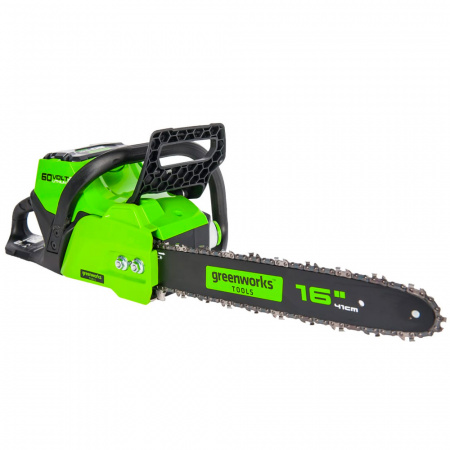 Пила цепная аккумуляторная Greenworks 60В  б/щ (с аккумулятором 4 Ач и з/у)