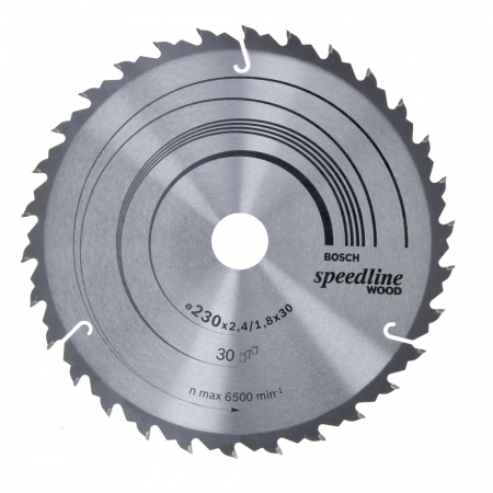 Диск пильный Bosch твердосплавный 230х30х 30 Speedline (805)