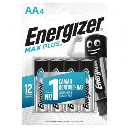 Элемент питания ENERGIZER E91/LR6  Max Plus BP4  (4 шт)